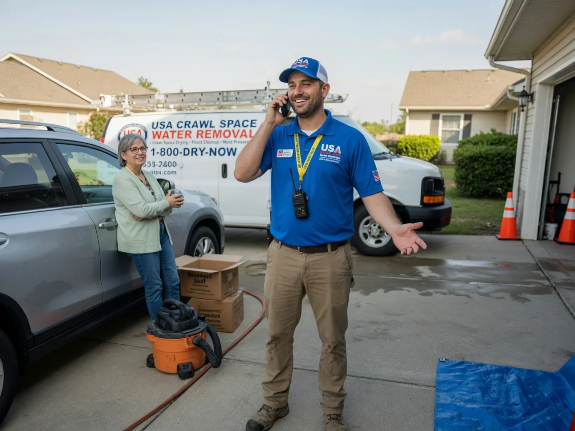 Crawl Space Water Removal Mayflower, AR FAQs